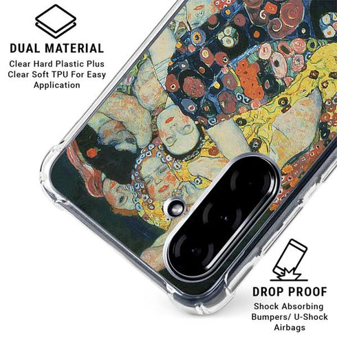 The Maiden by Klimt Galaxy A36 5G Clear Case