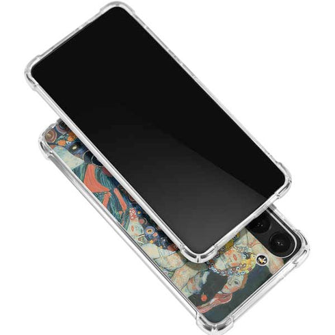The Maiden by Klimt Galaxy S24 FE Clear Case