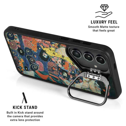 The Maiden by Klimt Galaxy S25 Plus Kickstand Case
