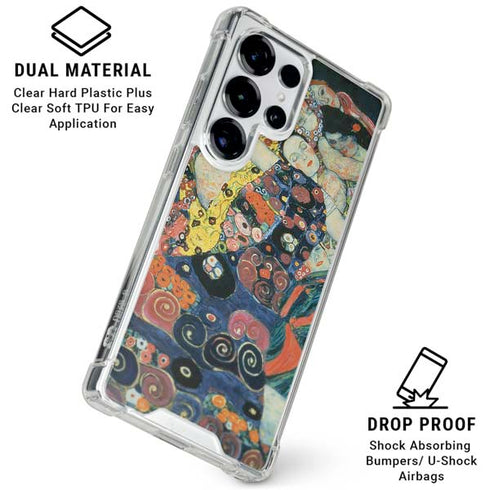 The Maiden by Klimt Galaxy S25 Ultra Clear Case
