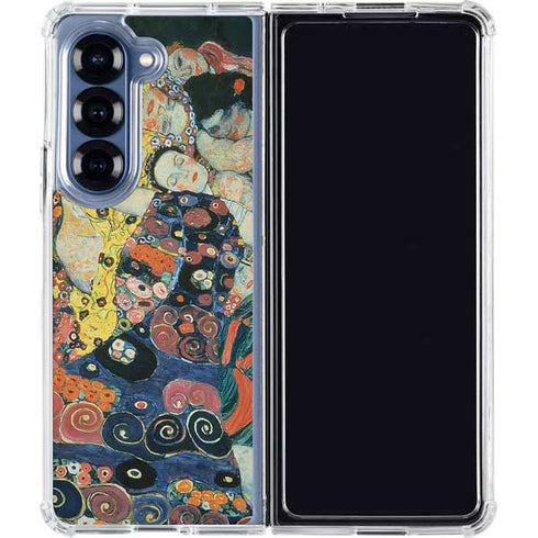 The Maiden by Klimt Galaxy Z Fold6 Clear Case