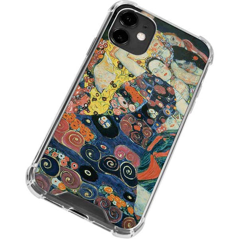 Gustav Klimt The Maiden iPhone 12 Clear Case
