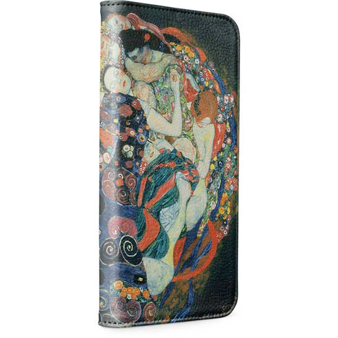 The Maiden by Klimt iPhone 14 Pro Folio Case
