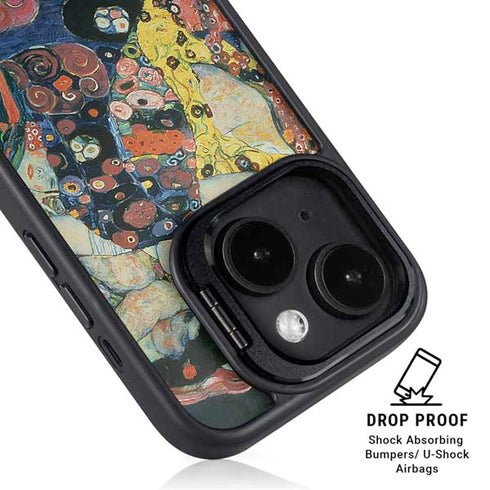 The Maiden by Klimt iPhone 15 Kickstand Case