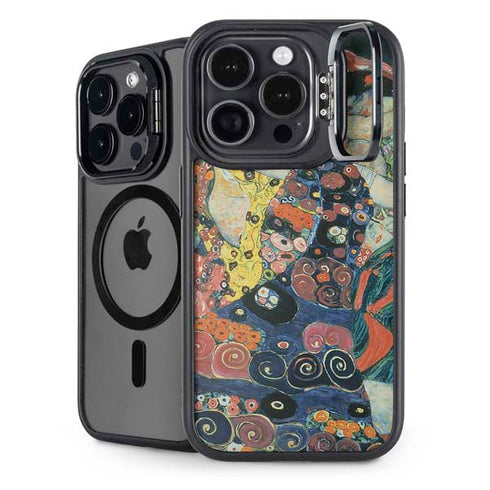 The Maiden by Klimt iPhone 15 Pro Kickstand Case