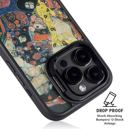 The Maiden by Klimt iPhone 15 Pro Kickstand Case