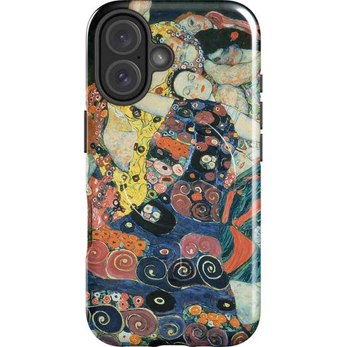 The Maiden by Klimt iPhone 16 Magsafe Impact Case
