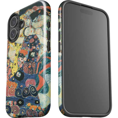 The Maiden by Klimt iPhone 16 Plus Impact Case