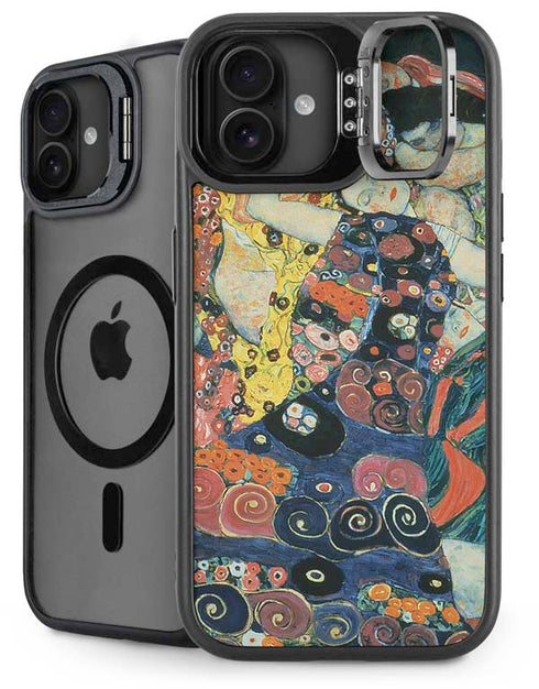 The Maiden by Klimt iPhone 16 Plus Kickstand Case