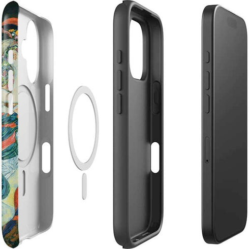 The Maiden by Klimt iPhone 16 Plus Magsafe Impact Case