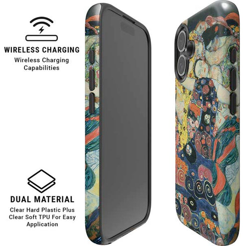 The Maiden by Klimt iPhone 16 Plus Magsafe Impact Case