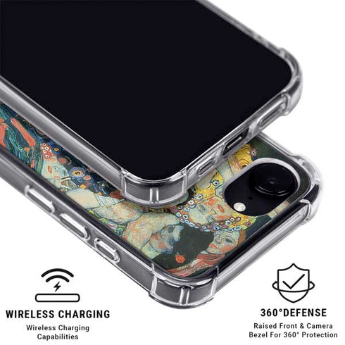 The Maiden by Klimt iPhone 16e Clear Case