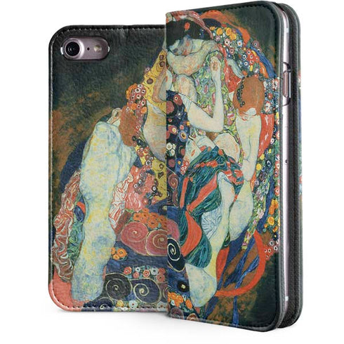The Maiden by Klimt iPhone 7 Folio Case