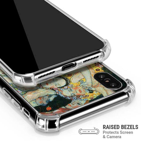 The Maiden by Klimt iPhone X/XS Clear Case