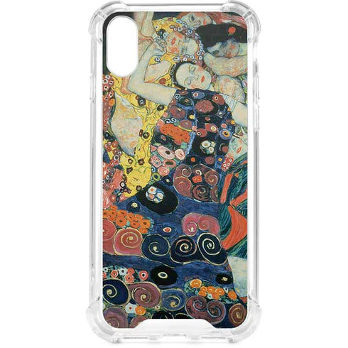The Maiden by Klimt iPhone XS Clear Case