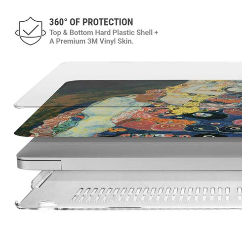 The Maiden by Klimt MacBook Pro 14in (2021-24) Case plus Skin