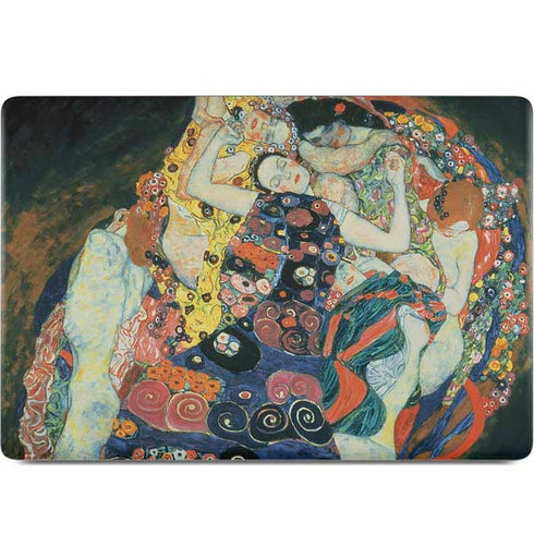 The Maiden by Klimt MacBook Skins