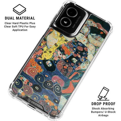 The Maiden by Klimt Moto G Power 5G (2024) Clear Case