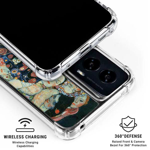 The Maiden by Klimt Moto G Power 5G (2024) Clear Case