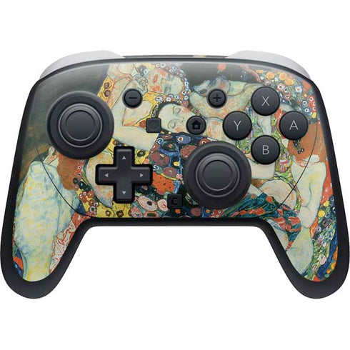 The Maiden by Klimt Nintendo Skins