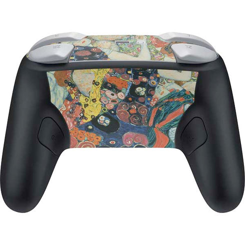 The Maiden by Klimt Nintendo Switch 2 (2025) Pro Controller Skin