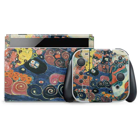 The Maiden by Klimt Nintendo Skins