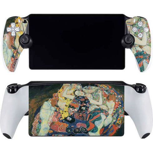 The Maiden by Klimt PlayStation Portal Remote Player Skin