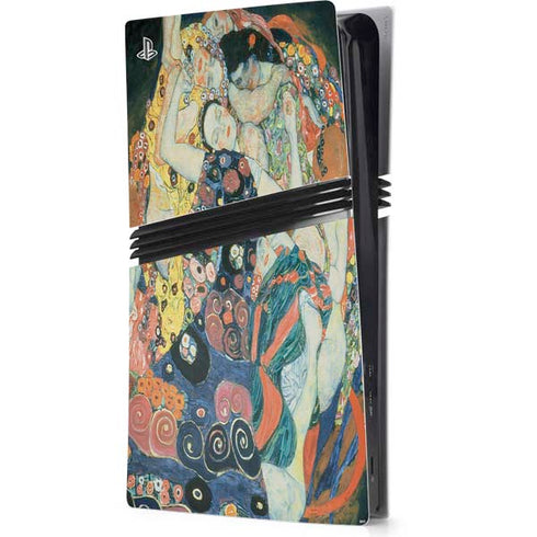 The Maiden by Klimt PS5 Pro Console Skin