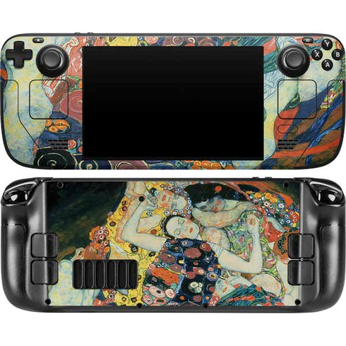 The Maiden by Klimt Steam Deck Handheld Gaming Computer OLED Skin