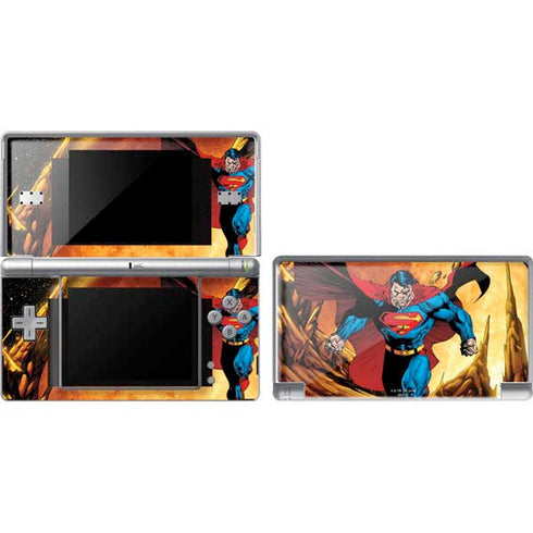 DC Comics Superman Action Pose Art By Jim Lee DS Lite Skin