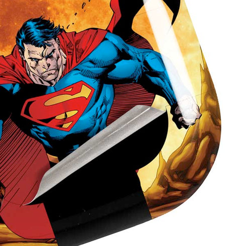 DC Comics Superman Action Pose Art By Jim Lee Galaxy Buds Live Skin