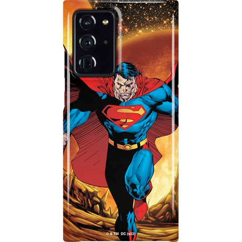DC Comics Superman Action Pose Art By Jim Lee Galaxy Cases
