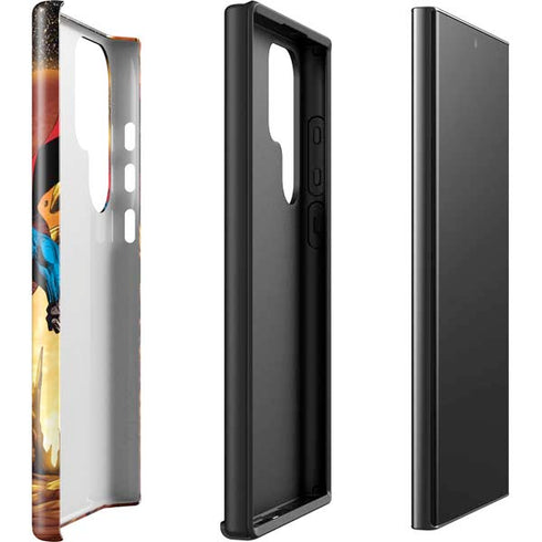 DC Comics Superman Action Pose Art By Jim Lee Galaxy S23 Ultra Pro Case