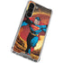 DC Comics Superman Action Pose Art By Jim Lee Galaxy S24 FE Clear Case
