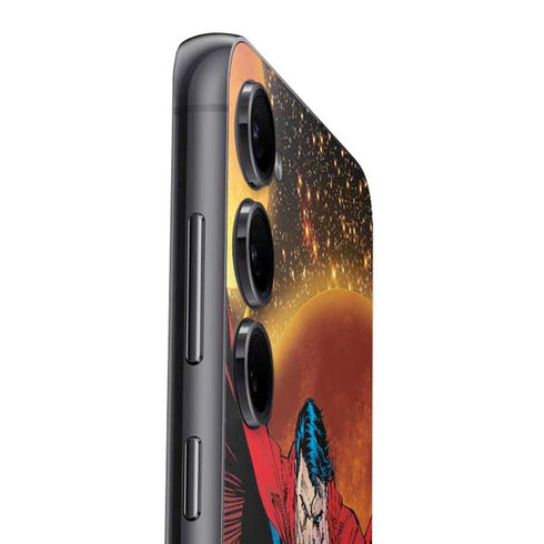 DC Comics Superman Action Pose Art By Jim Lee Galaxy S24 Skin