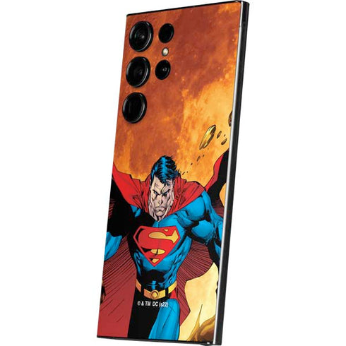 DC Comics Superman Action Pose Art By Jim Lee Galaxy S24 Ultra Skin