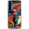 DC Comics Superman Action Pose Art By Jim Lee Galaxy S25 Plus Clear Case