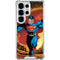 DC Comics Superman Action Pose Art By Jim Lee Galaxy S25 Ultra Clear Case