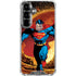 DC Comics Superman Action Pose Art By Jim Lee Galaxy S26 Clear Case