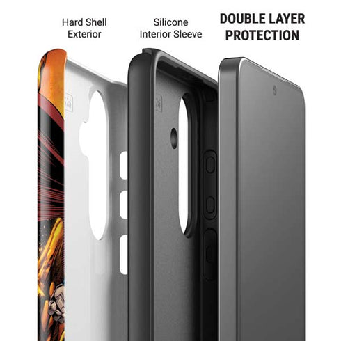 DC Comics Superman Action Pose Art By Jim Lee Galaxy S26 Impact Case