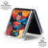 DC Comics Superman Action Pose Art By Jim Lee Galaxy Z Flip6 Clear Case