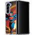 DC Comics Superman Action Pose Art By Jim Lee Galaxy Z Fold5 5G Clear Case