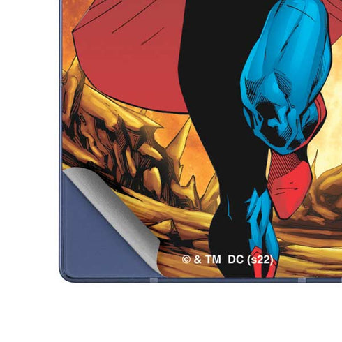 DC Comics Superman Action Pose Art By Jim Lee Galaxy Z Fold6 Skin