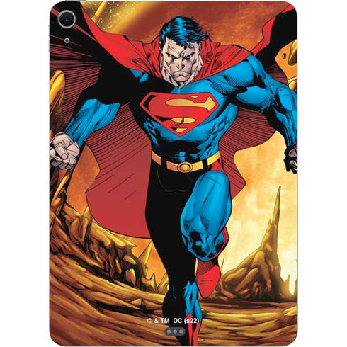 DC Comics Superman Action Pose Art By Jim Lee Apple iPad Air Skin
