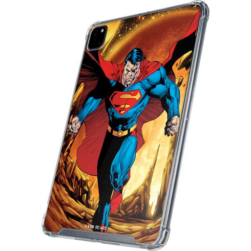 DC Comics Superman Action Pose Art By Jim Lee iPad Cases