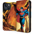 DC Comics Superman Action Pose Art By Jim Lee iPhone 15 Plus Folio Case