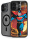 DC Comics Superman Action Pose Art By Jim Lee iPhone 16 Kickstand Case