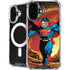 DC Comics Superman Action Pose Art By Jim Lee iPhone 16 MagSafe Case