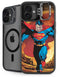 DC Comics Superman Action Pose Art By Jim Lee iPhone 16 Plus Kickstand Case