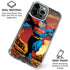 DC Comics Superman Action Pose Art By Jim Lee iPhone 16 Pro Max Clear Case